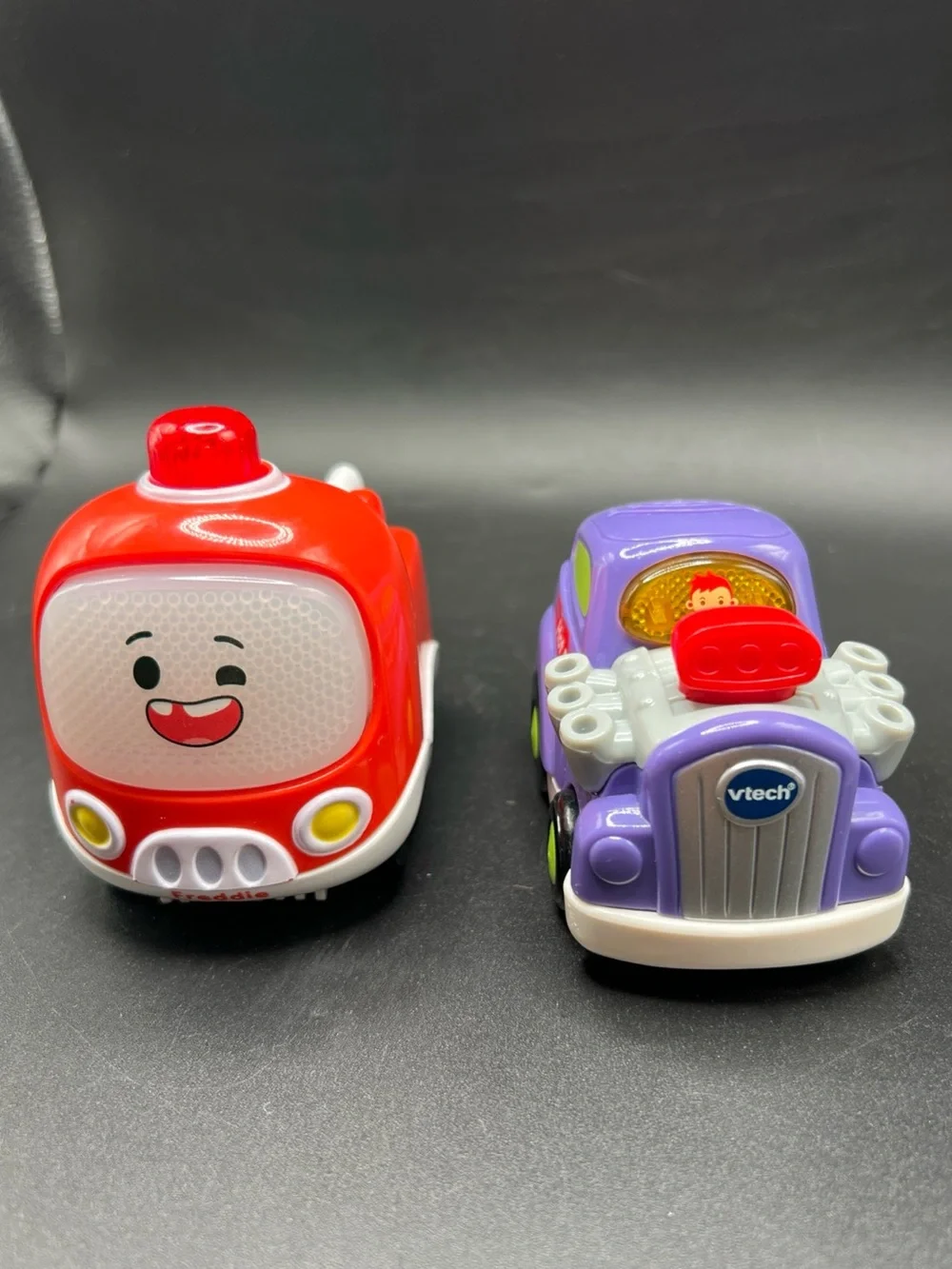 Vtech Go Go Smart Wheels Cars Fire Truck and Hot Rod Light and Sound Works